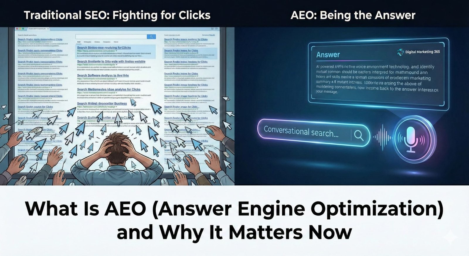 What Is AEO (Answer Engine Optimization) and Why It Matters Now for Your Business